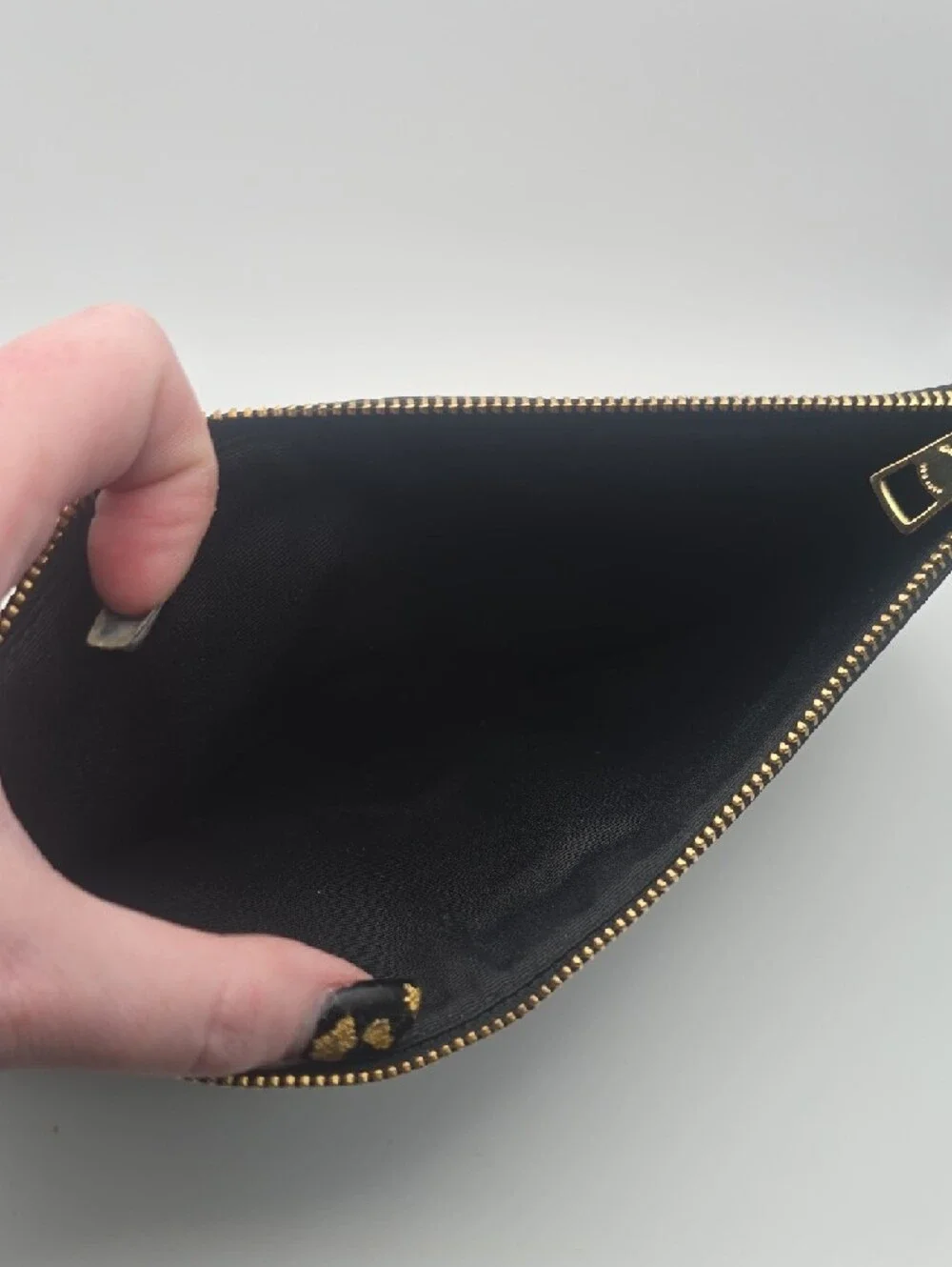 Coach Brown Signature Mono Long Zip Clutch/Phone Holder W Gold Hardware (NWOT)✨️ - Picture 9 of 11